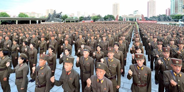 Corea del Norte enroló cerca de 3,5 millones de voluntarios para luchar contra Estados Unidos