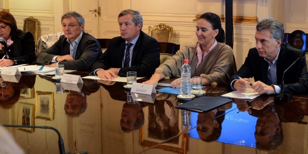 Macri encabezó la reunión de Gabinete en la Casa de Gobierno.
