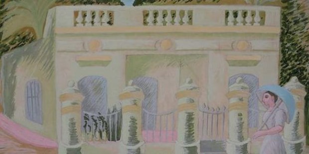 "Joven con Parasol" evoca los momentos felices en la casita del Tigre.