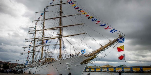 La fragata "Libertad" regresa a la Argentina tras navegar durante seis meses