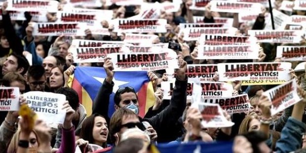 Piquetes y concentraciones en Cataluña en una jornada de huelga general