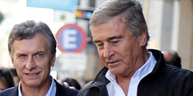 Macri y Aguad.