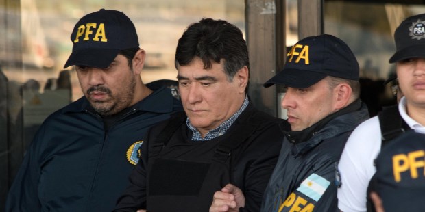 Zannini fue alojado en el hospital del penal de Ezeiza