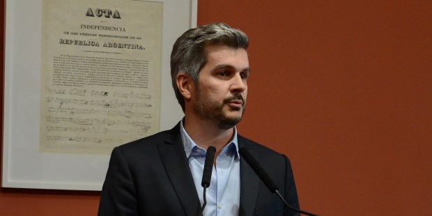 Marcos Peña ofreció una conferencia de prensa luego de la fallida reforma previsional y los hechos acontecidos en la Plaza del Congreso.