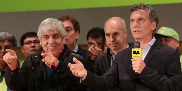 Macri entre la austeridad y las amenazas sindicales
