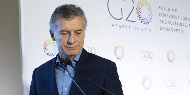 Macri en el CCK. Archivo