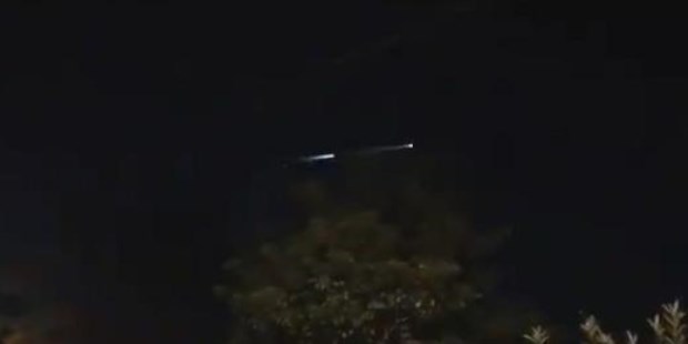 Restos de un cohete chino surcaron el cielo por Formosa