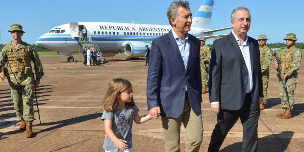 Macri viajó a Puerto Iguazú