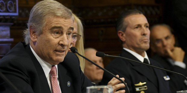 Aguad aclaró que el ARA San Juan nunca pasó cerca de las Islas Malvinas