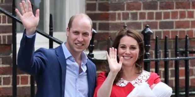 El tercer hijo de William y Kate se llama Louis Arthur Charles