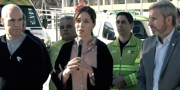 Vidal anunció la creación de una Red Pública de Salud del Área Metropolitana Bonaerense