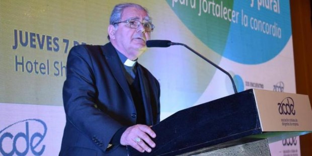El obispo de San Isidro y presidente de la Conferencia Episcopal Argentina (CEA), monseñor Oscar Ojea. Foto: AICA
