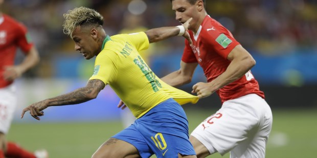 Brasil no pudo con Suiza en su estreno en el Mundial