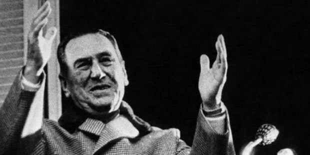 Perón y la cobardía argentina