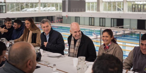 Macri recorrió el Parque OLímpico que se encuentra en plena construcción en Villa Soldati, para los Juegos de la Juventud.