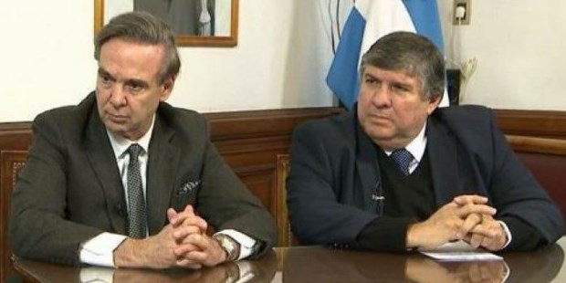 Los peronistas Miguel Pichetto y José Mayans