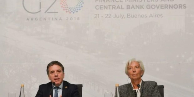 Lagarde pronosticó que la economía argentina "va a mejorar hacia inicios de 2019 y 2020"