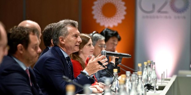 Macri agradeció en el G20 el apoyo internacional ante la crisis