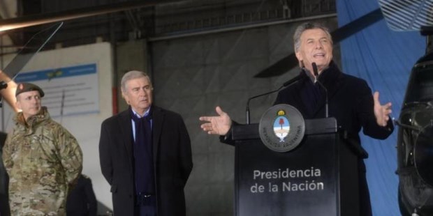 Macri anunció que las Fuerzas Armadas colaborarán en seguridad interior