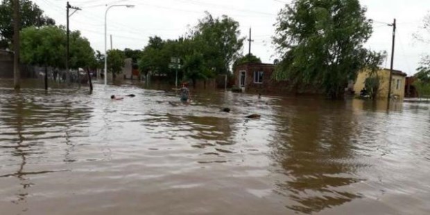 Unas 500 personas se encontraban evacuadas en una decena de localidades de Santa Fe. En Villa Constitución falleció una pareja.­