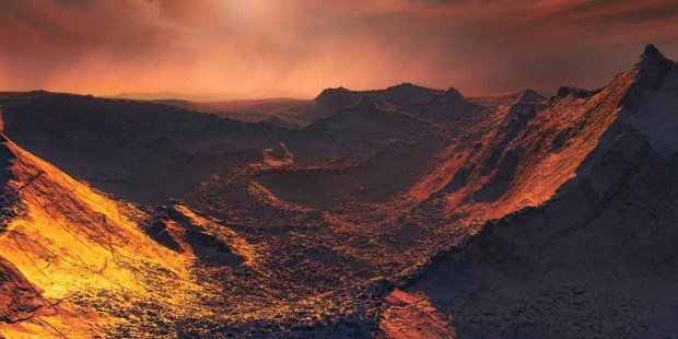 Descubren un súperplaneta helado a seis años luz de la tierra