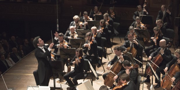 La Orquesta Filarmónica de Viena con Gustavo Dudamel.